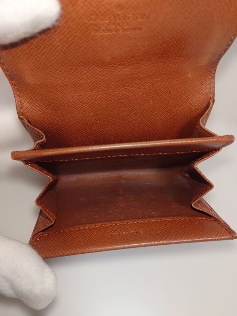 LOUIS VUITTON ヴィトン　ポルト モネ・プラ（モノグラム）小銭入れ