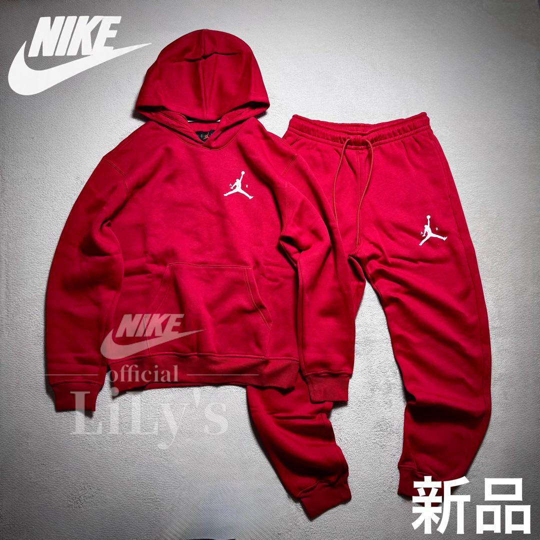 【Ｍサイズ】新品未使用　ジョーダン上下セットアップ　赤　レッド　NIKE　ナイキ