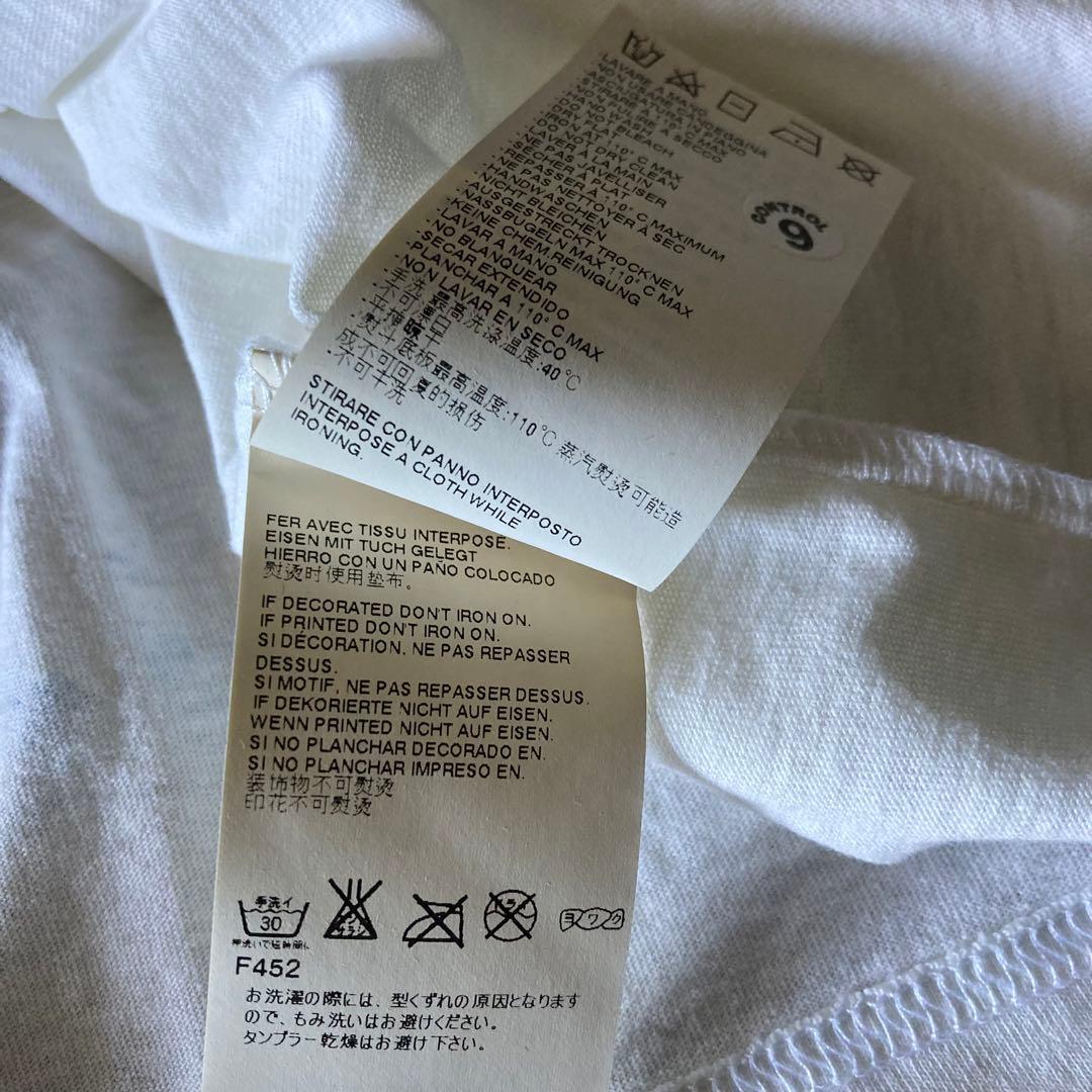 未使用 2014SS MARGIELA マルタン マルジェラ エイズTシャツ M