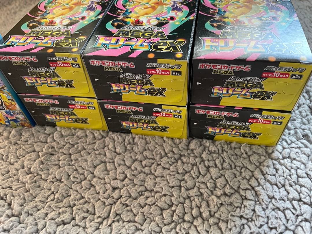 ポケモンカード MEGAドリームex 6BOX スタートデッキ100新品 ペリ有