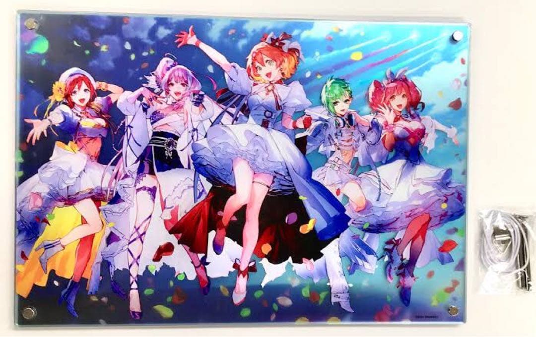 マクロスΔ　ワルキューレ　メインビジュアルアクリルパネル