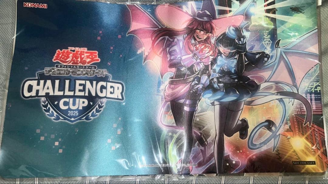 チャレンジャーカップ　Evil☆Twin イージーゲーム　プレイマット 上位賞