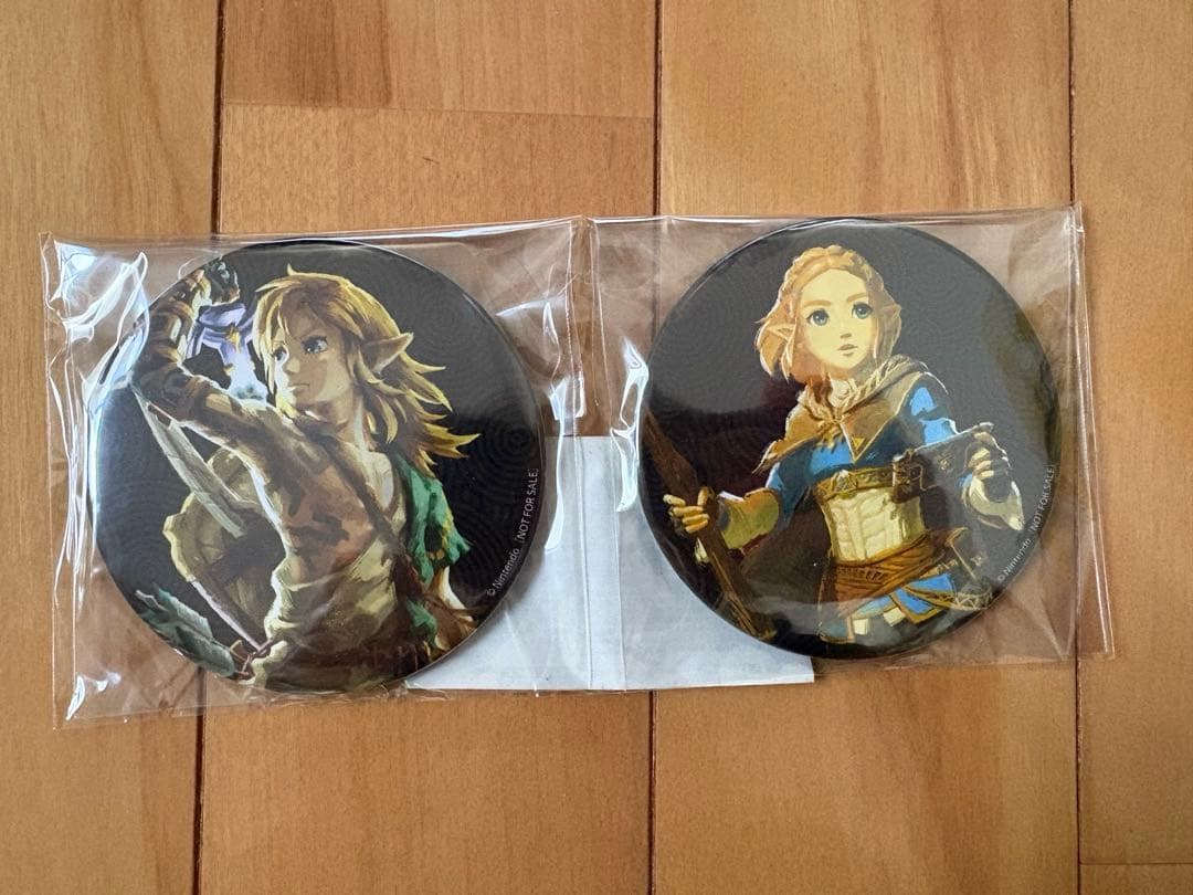 ゼルダの伝説 ティアーズ オブ ザ キングダム アニメイト特典 缶バッジ