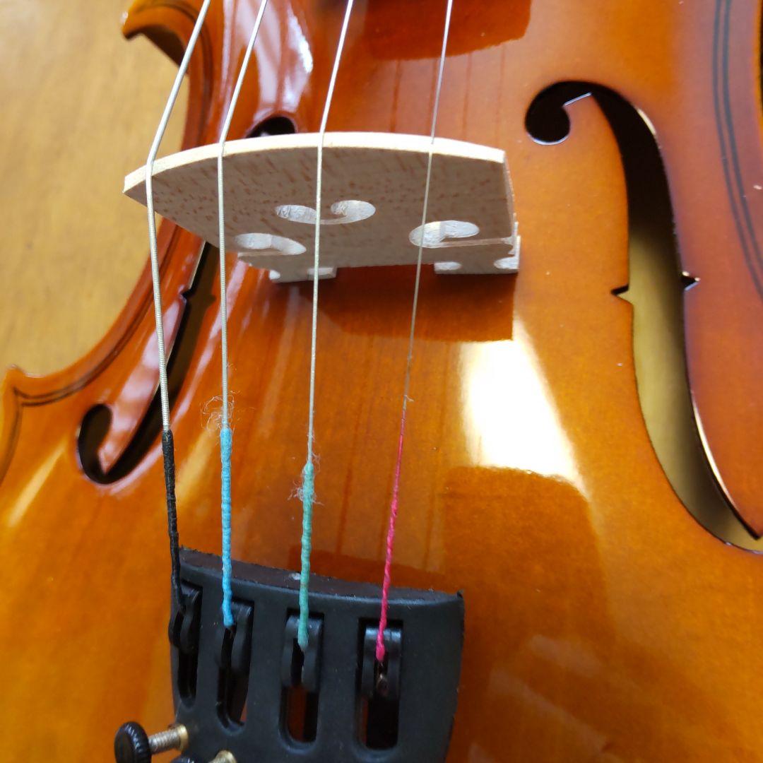 値下げ(新品)4/4 フルサイズ バイオリン、 ハードケース、新品弦、松脂、他付