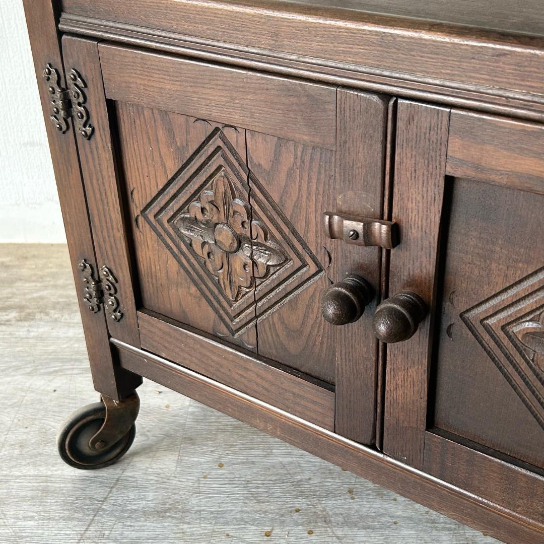 イギリス アンティーク 家具 ティー トローリー 1930年頃 616A