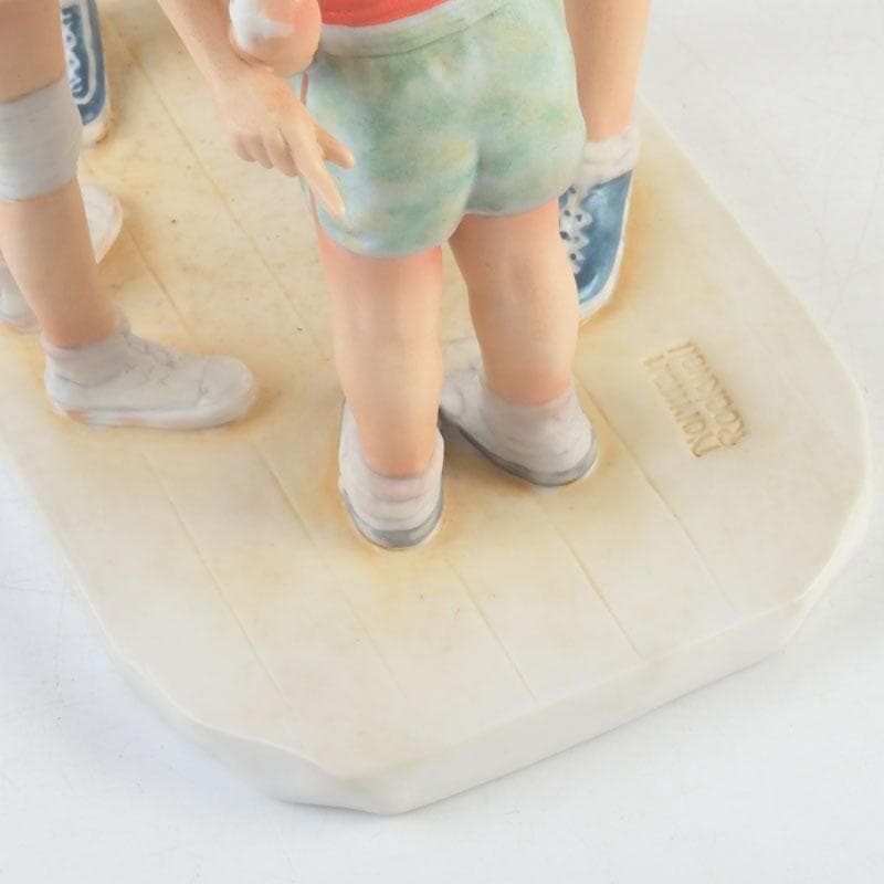 ノーマンロックウェル　フィギュリン　陶器人形　置物　C　9303