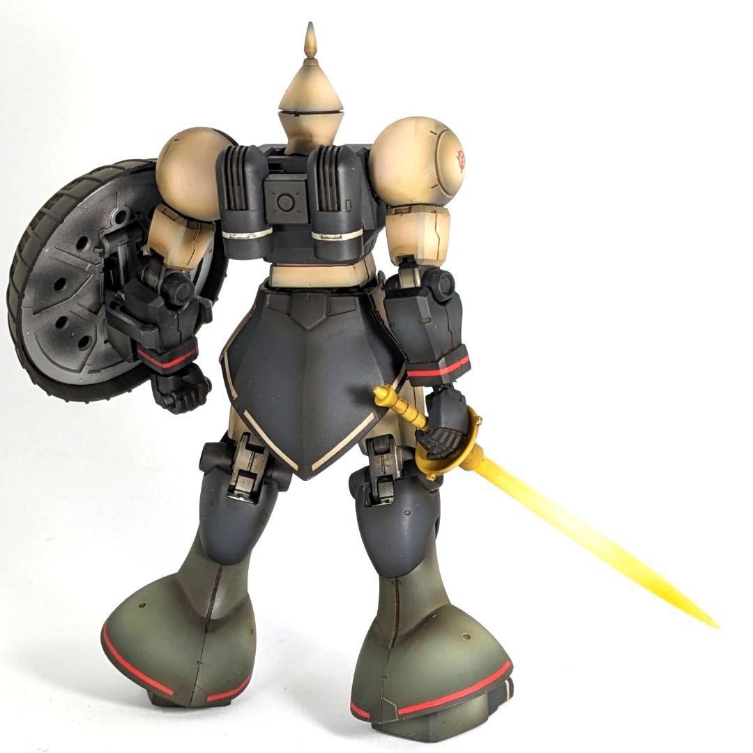 【HGUC】YMS-07グフ　ガンプラ　バンダイ　組立済　完成品