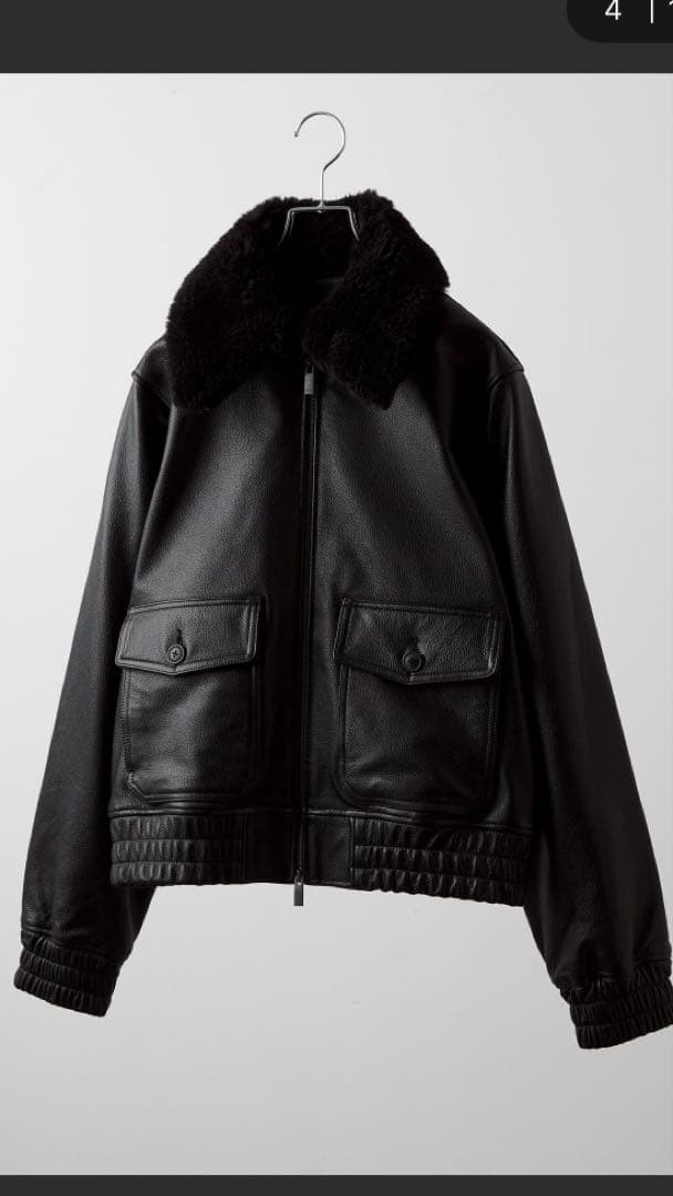 CLEL　 牛革/カウレザー G-1ブルゾン　S