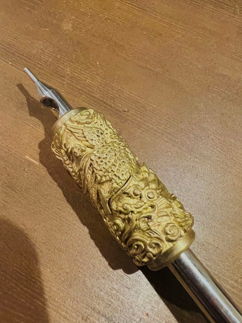 タトゥーマシン グリップ 真鍮製 激レア 入手困難