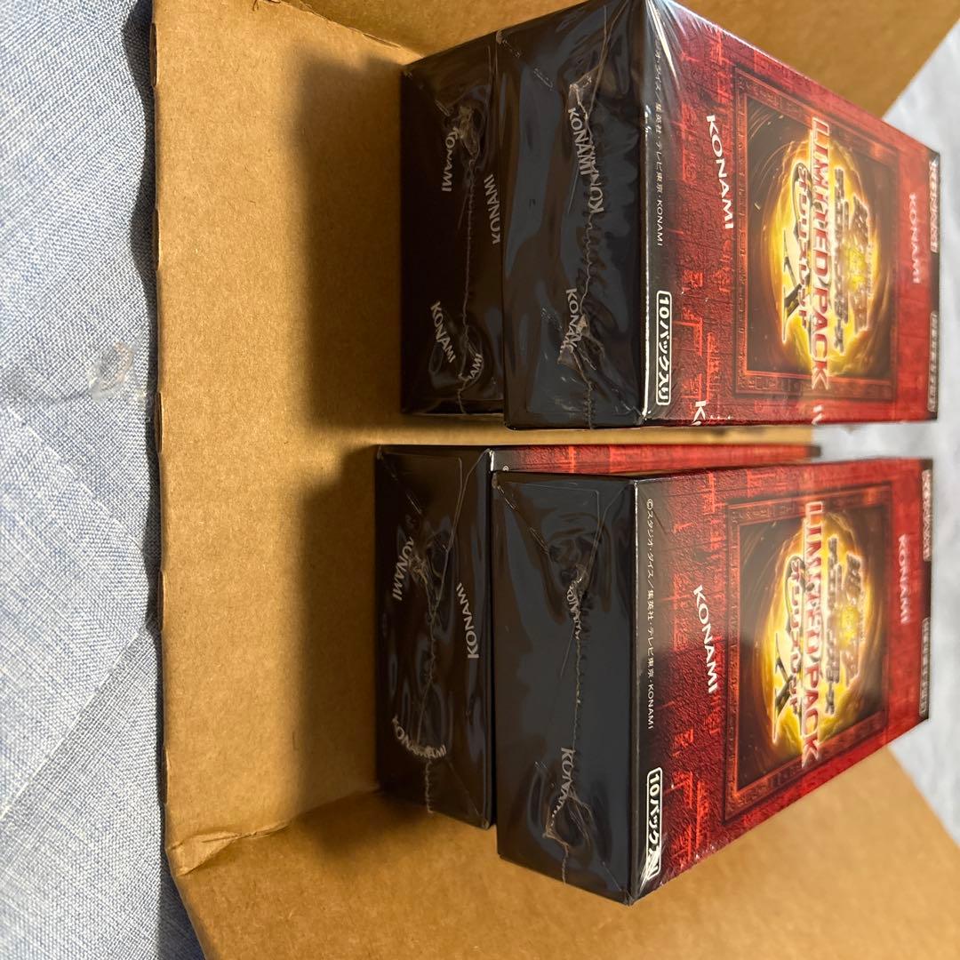 遊戯王　LIMITEDPACKGXオシリスレッド　4BOX