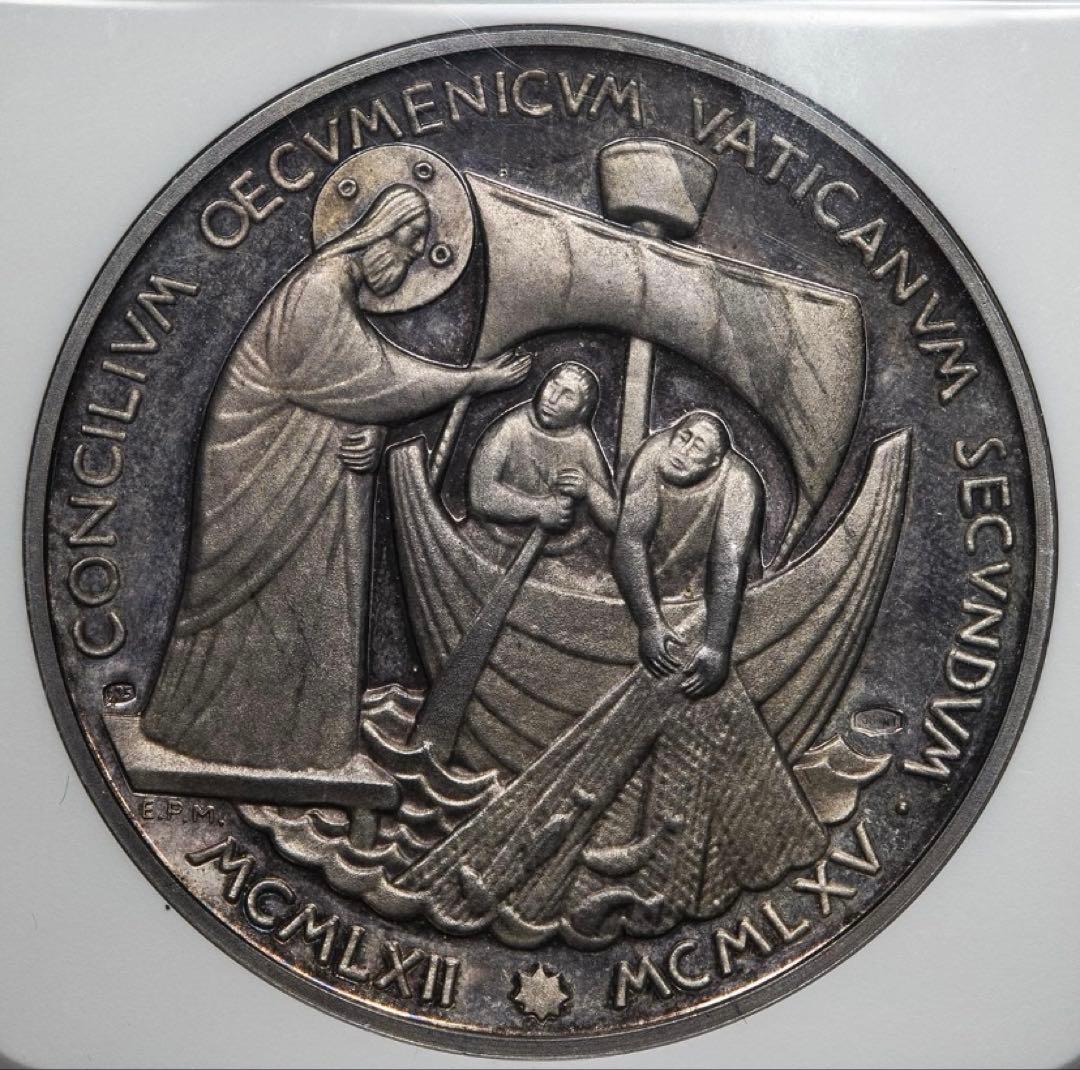 値下げしました！1963年 銀貨 & 1965年 銅貨 セット