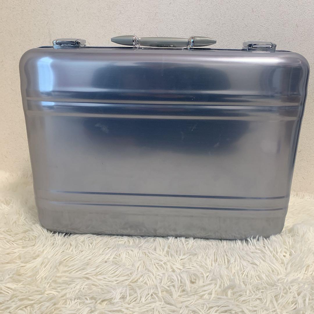 ゼロハリバートン アルミ アタッシュケース USA製 ビジネス ポリッシュブルー