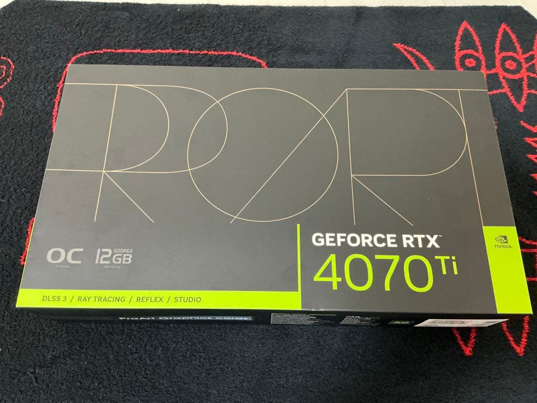 グラフィックボード・グラボ・ビデオカード ASUS GeForce RTX 4070 Ti OC 12GB