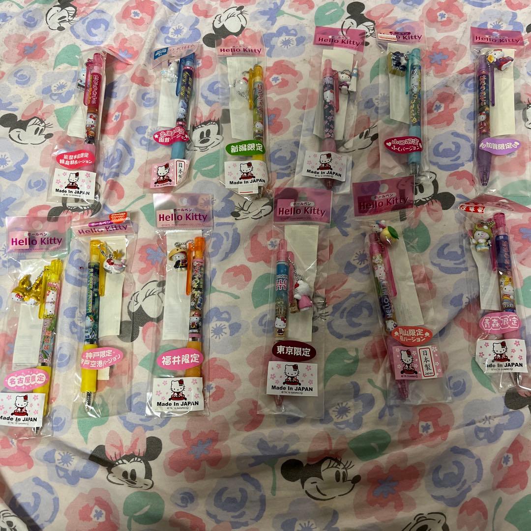キティちゃんボールペンセットご当地