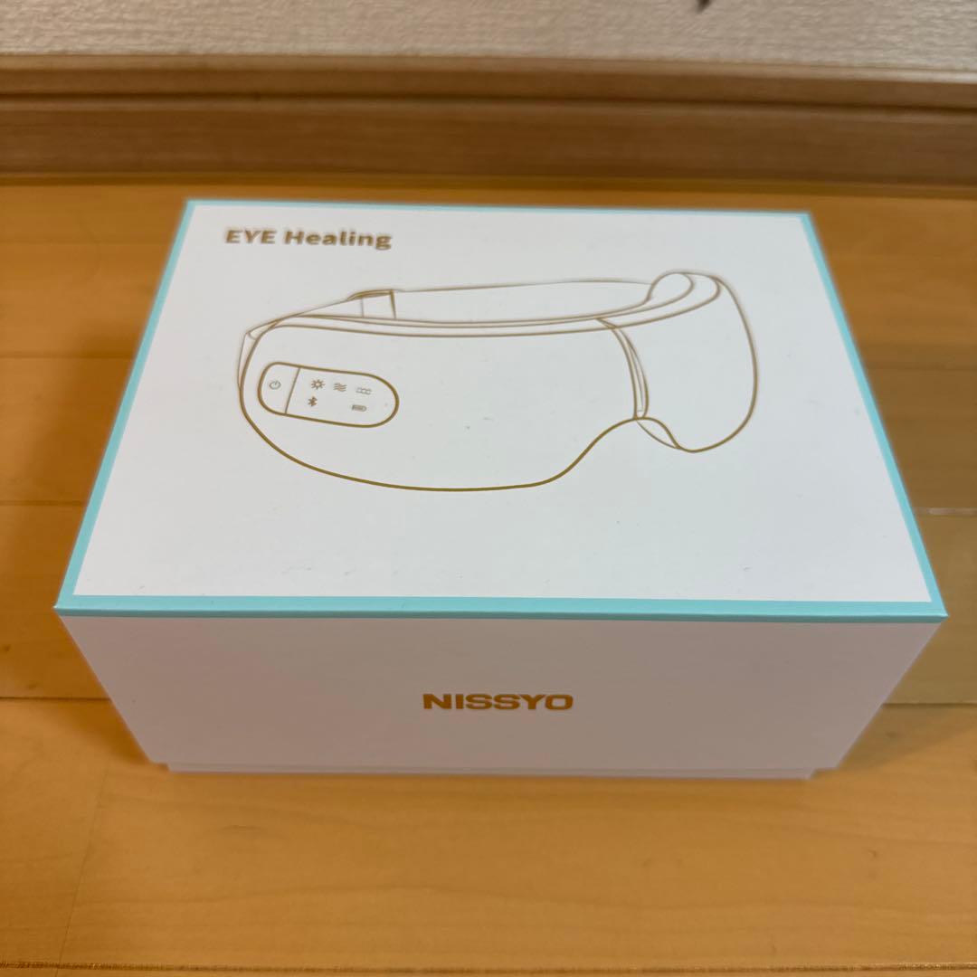 NISSYOアイヒーリング　目元エステ アイマスク 白　ホワイト