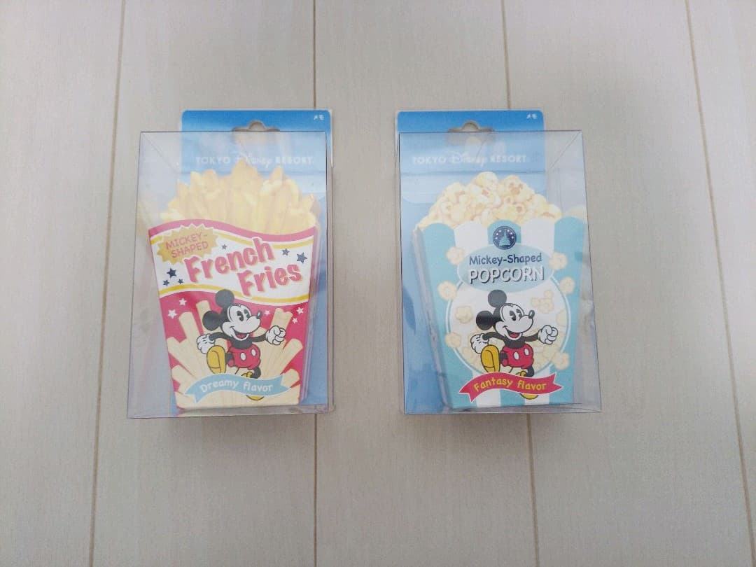 ディズニー ミッキーメモ帳 ポップコーン フライドポテト