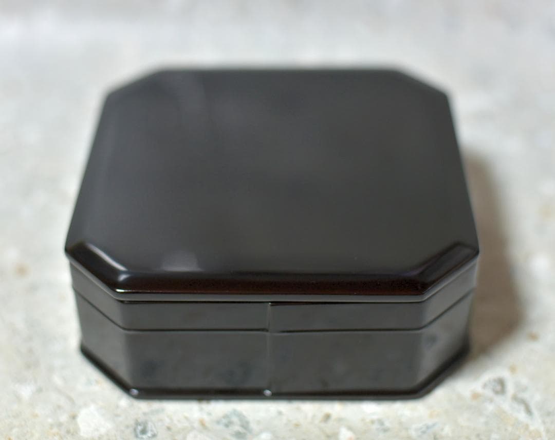 値下げ、輪島塗河智製　緑高、お重五段　菓子器【極上品】共箱