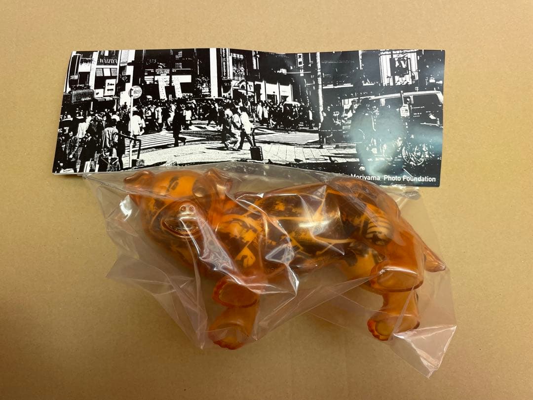 森山大道 三沢の犬 ソフビ フィギュア SECRET BASE クリアブラウン