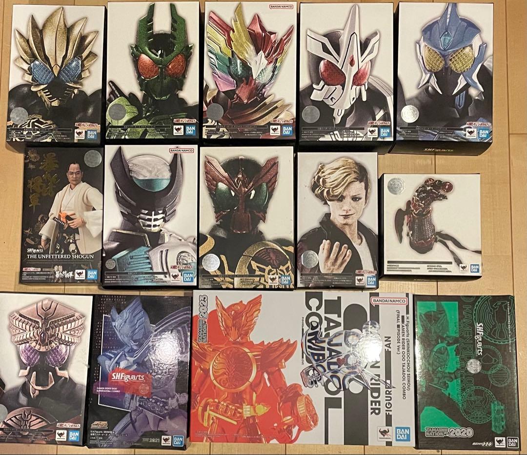 S.H.Figuarts 真骨頂製法 仮面ライダーオーズ シリーズ 14体セット