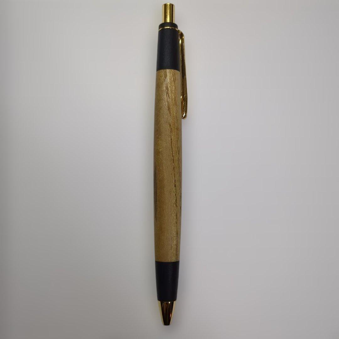 ボナンペン　槐　真鍮金具　シャープペン 0.5mm　箱付き