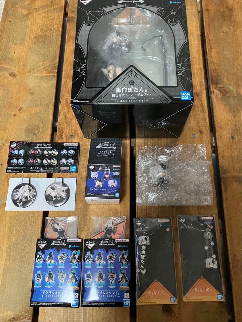一番くじ 獅白ぼたん フィギュア ホロライブ ヴィランスタイル　ちょこのっこ