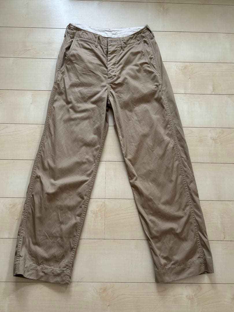 フルカウントU.S.ArmyChino 41 ブラウンベージュ　サイズ30日本製