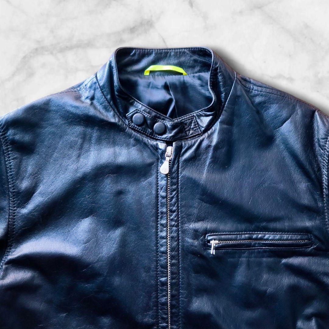 Paul Smith ブラック レザー シングルライダース M