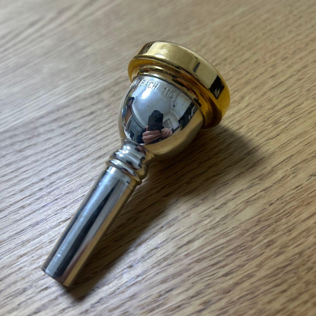 Vincent Bach 11C リム・カップ金メッキ