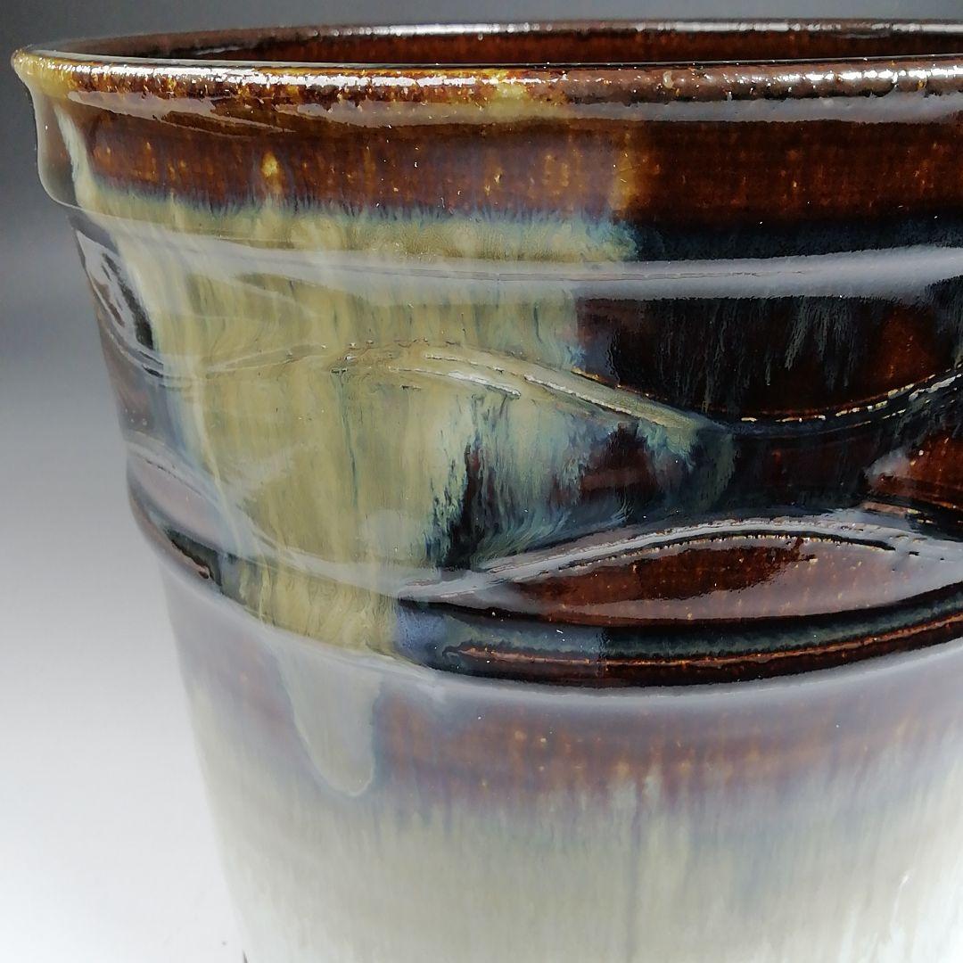 Ｔ９５５　水指　『朝鮮唐津　一重口水指』『加藤春永 造』　共箱　茶道具