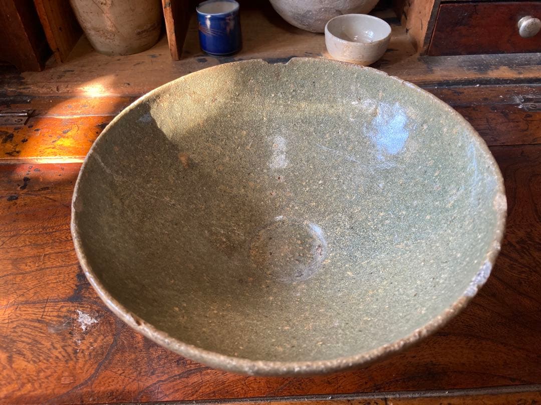 高麗青磁　大鉢　李朝　菓子鉢