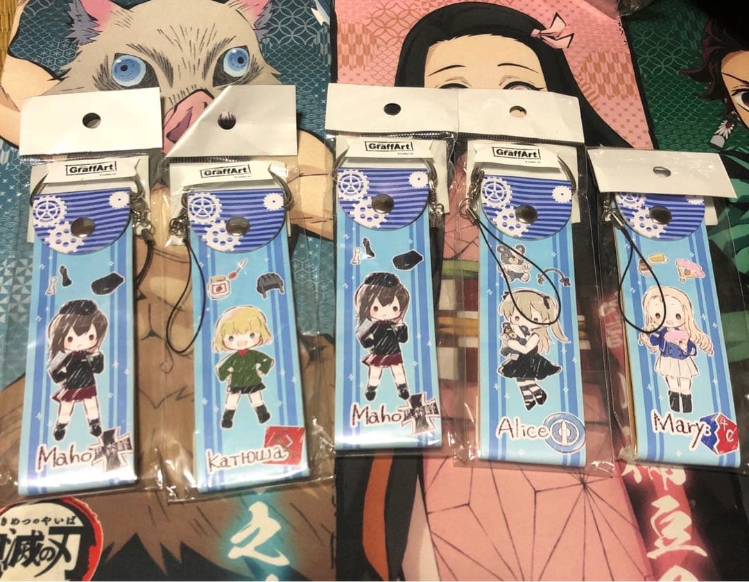 貴重　ガルパン　ストラップ　グラフART