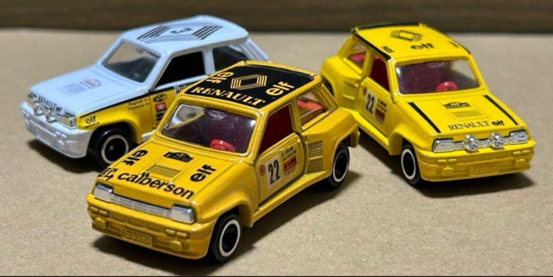 トミカ ルノー5 ターボ 3台セット