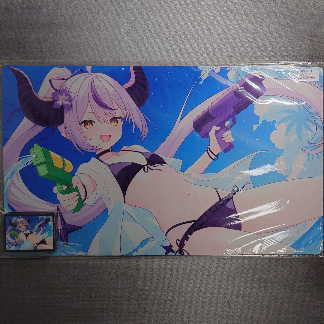 α1 ホロライブ 水着&水鉄砲 ラプラス・ダークネス スリーブ&プレイマット