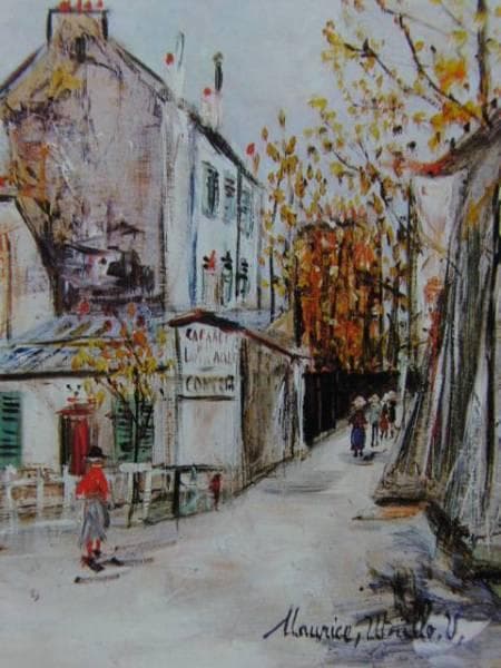 モーリス・ユトリロ、「Le Lapin agile a Montmartre」