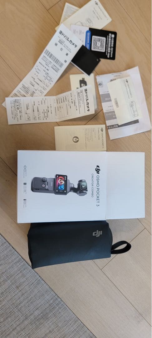 dji pocket 3 クリエイターコンボ ⭐︎256GB SDカード付