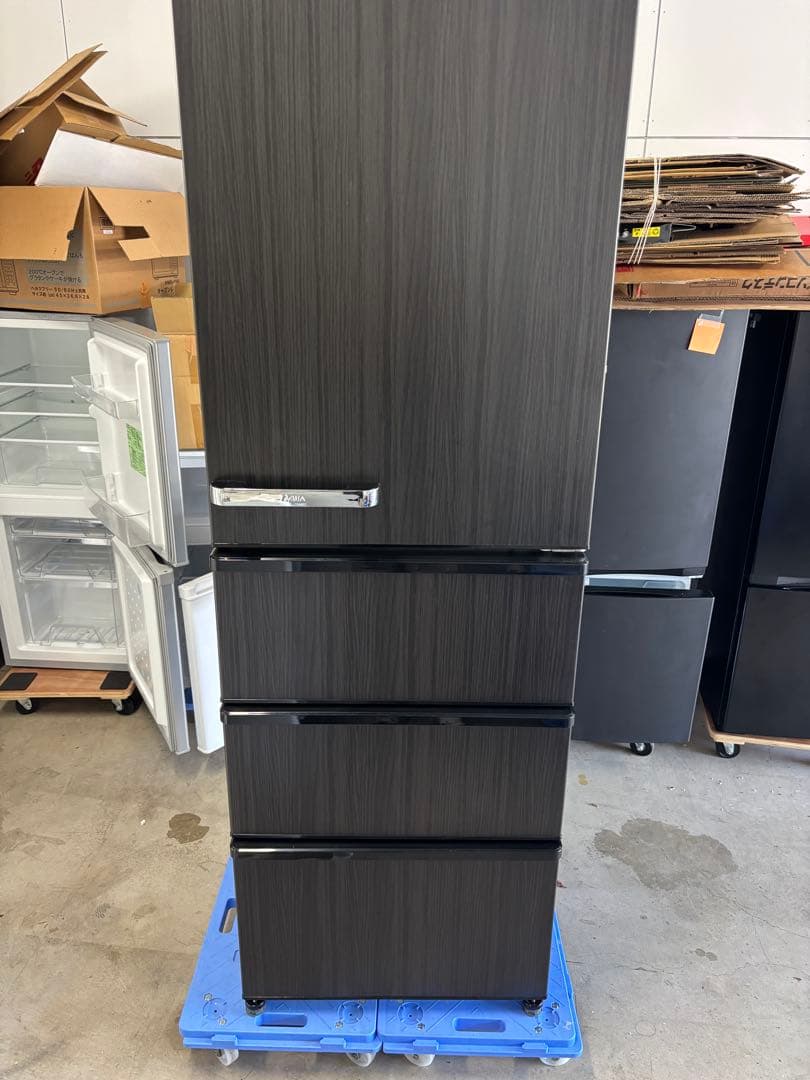 女性オーナーAQUA 冷蔵庫 大型 AQR-V37M 368L 右開き 2021