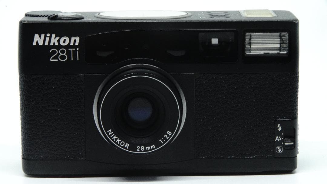 【X2127】Nikon 28 Ti ブラック ニコン コンパクトフィルムカメラ
