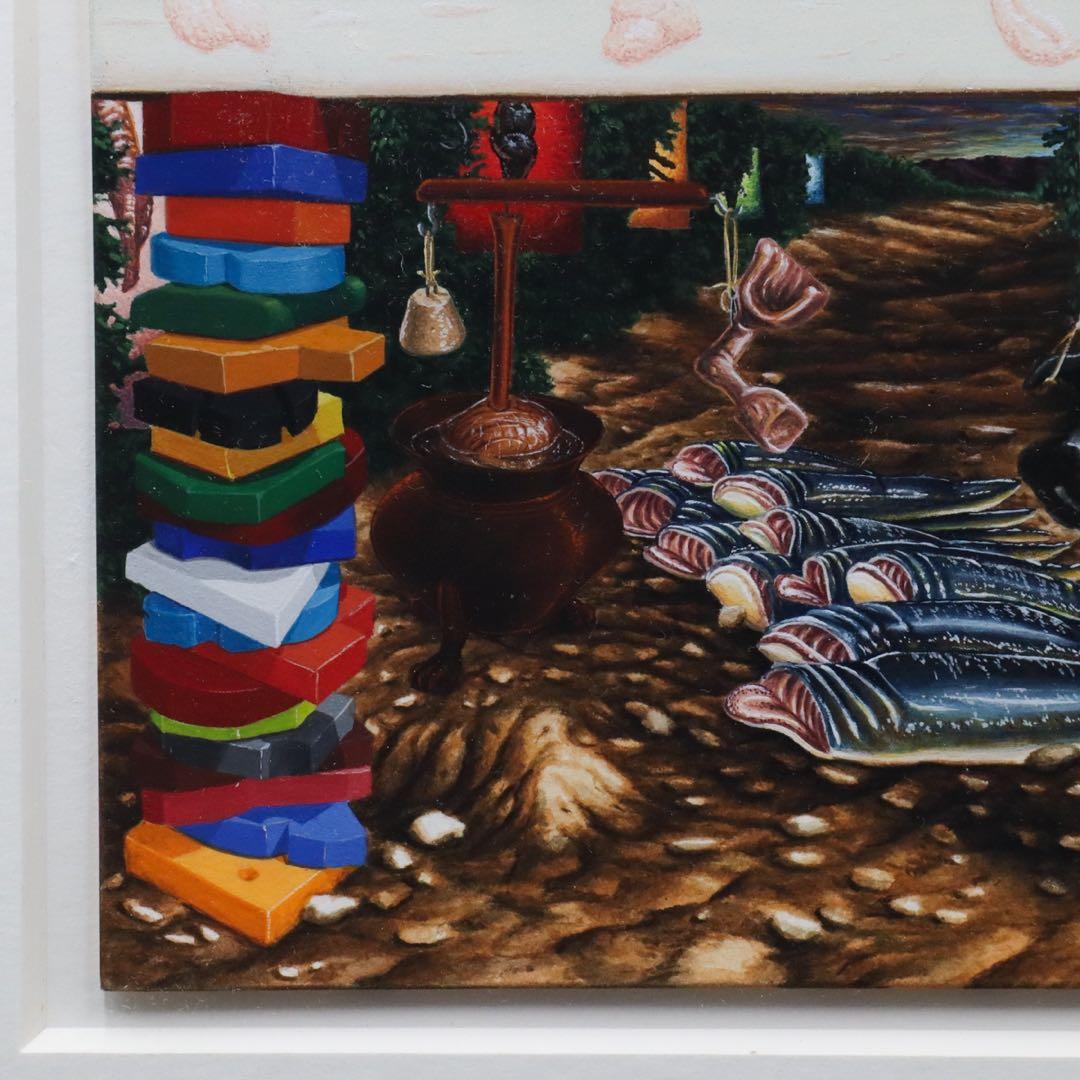 スティーブ・ガロウェイ エドワード・ヘンダーソン 共同制作 ガッシュ 日動画廊