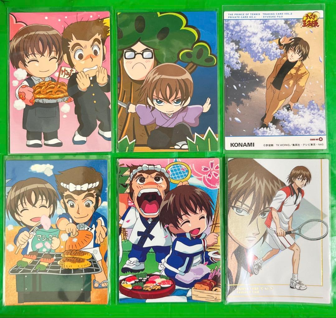 テニスの王子様　不二周助　プリンス　お花見 ステージ バレンタイン トレカ 6枚