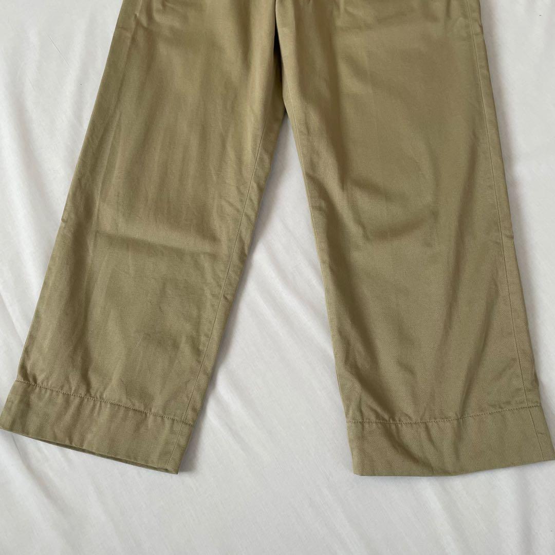 パンツ COMOLI KHAKI CHINO PANTS 24SS Z01-03014
