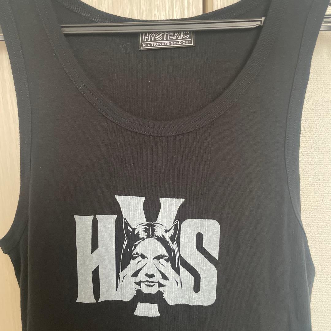 HYSTERIC GLAMOURブラック タンクトップ