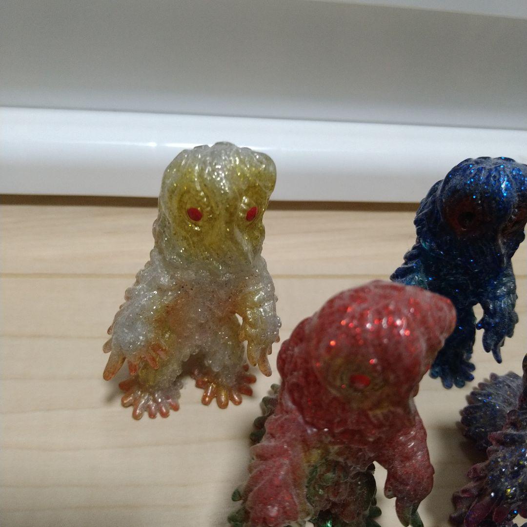 マルガチャ　ヘドラ　クリア　ラメ　セット