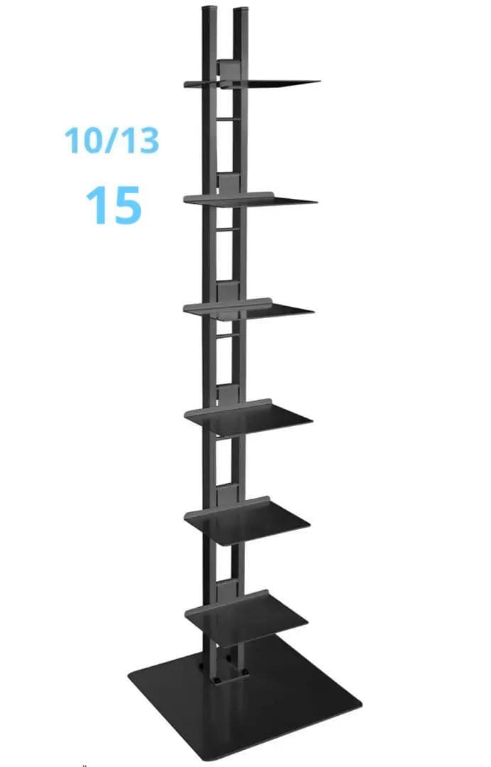 ルネセイコウ タワーシェルフ シャトーブラック SHT-130