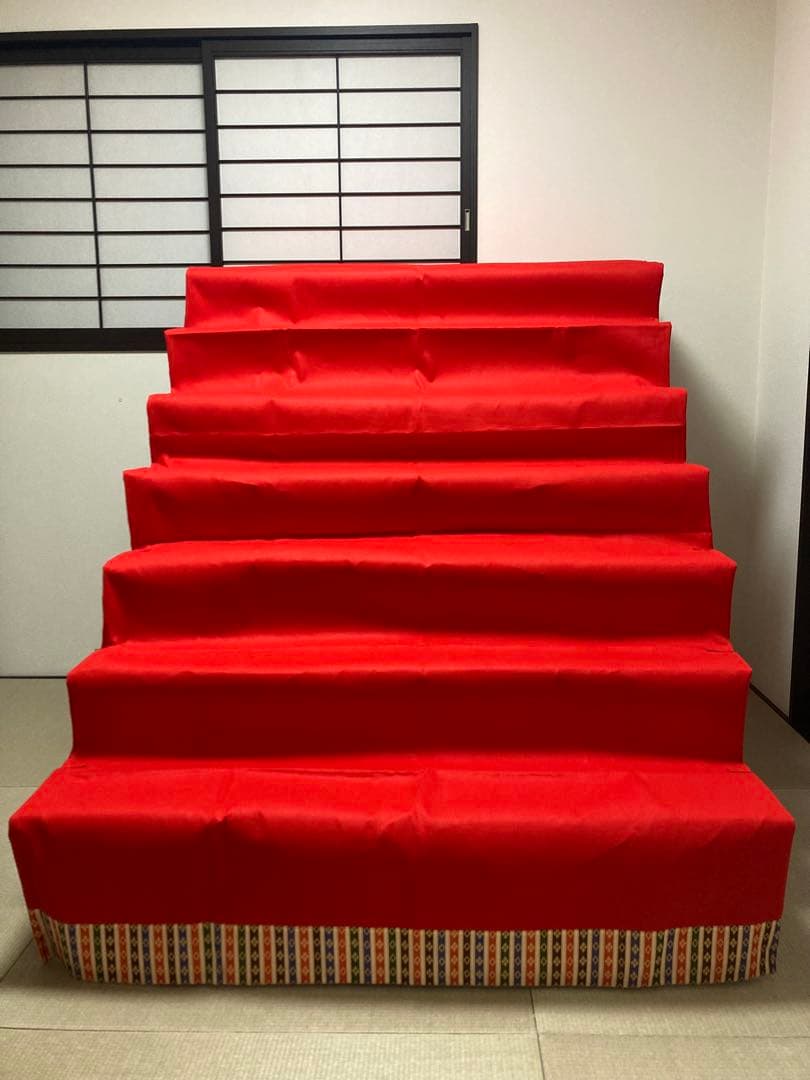 お雛様　雛壇　7段　毛氈付き