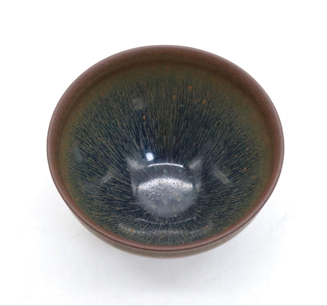 中国　兎豪　建窯茶碗　送料込み250731