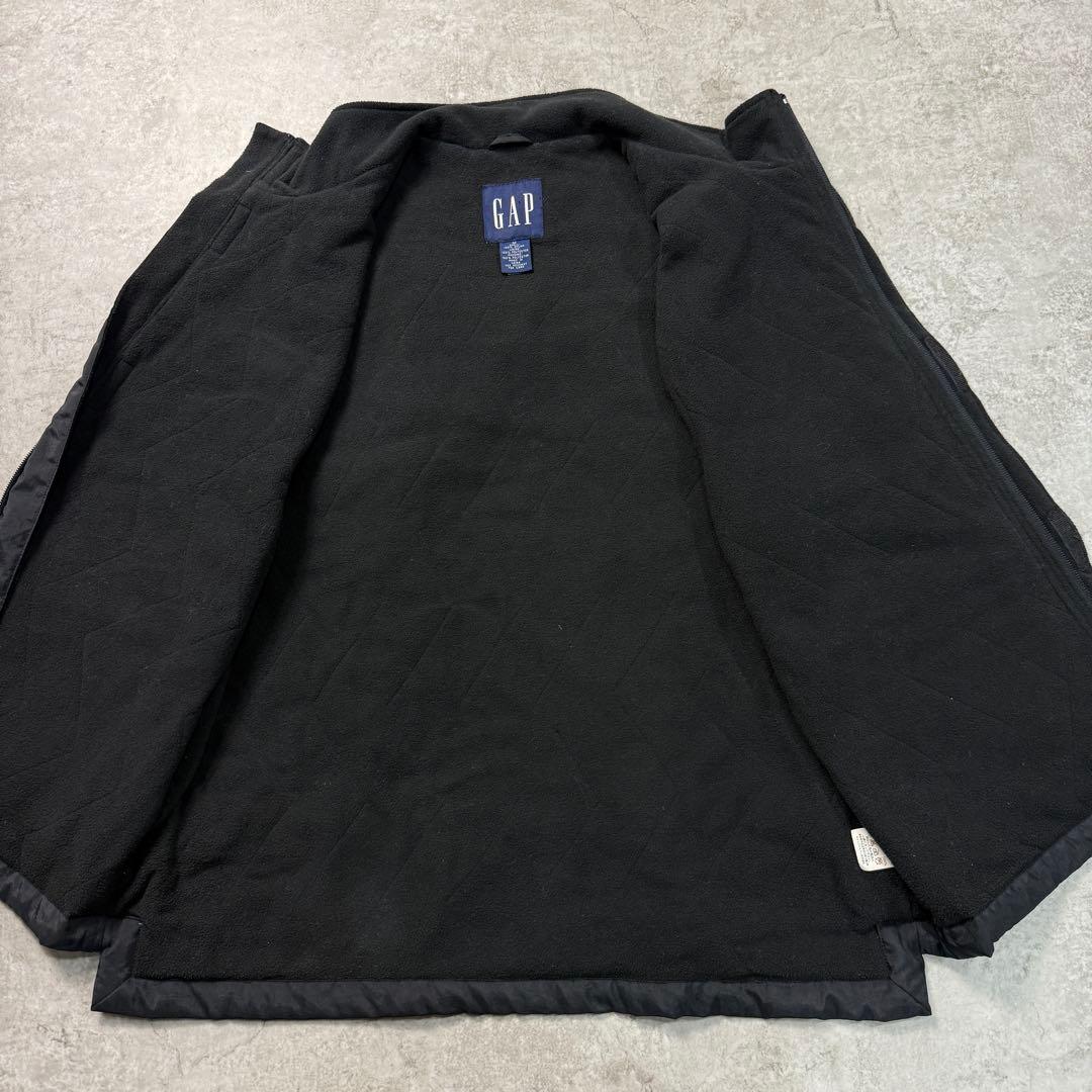 タカ様OLD GAP ギャップ【M】ナイロンベスト フィシング ブラック