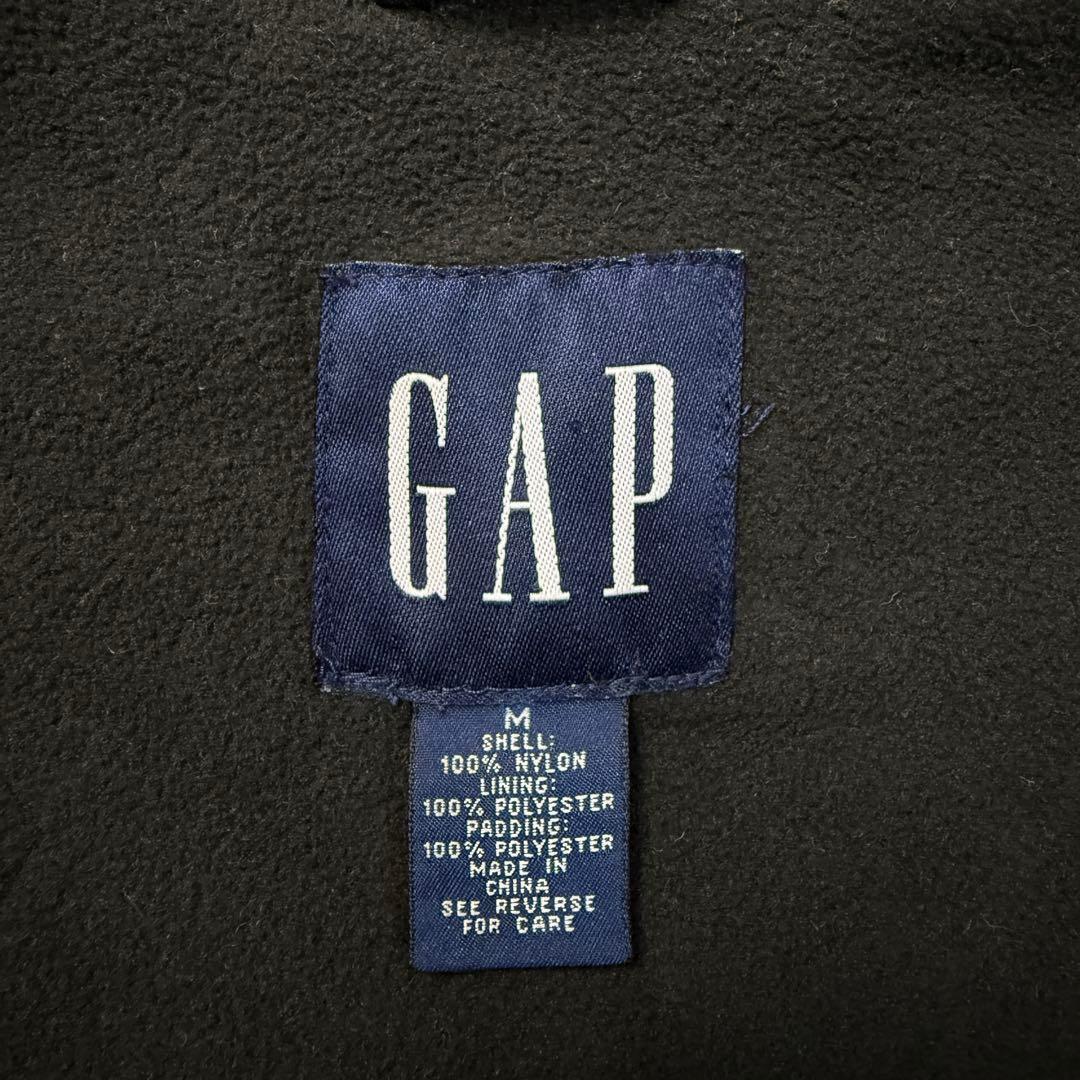 タカ様OLD GAP ギャップ【M】ナイロンベスト フィシング ブラック