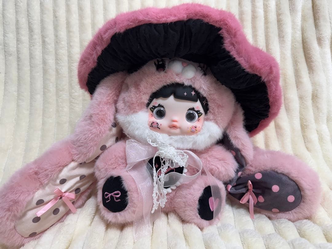 Nommi TOPTOY キノコ きのこ 400% ピンク ぬいぐるみ ノミ