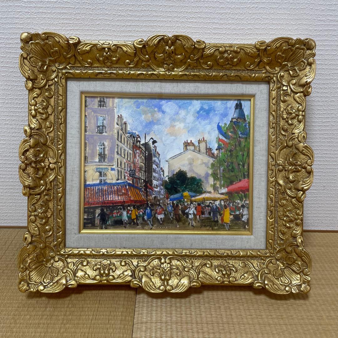 関拓司　広場の朝市　3号