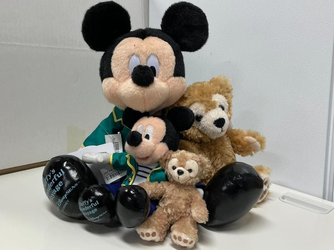 ミッキー＆ダッフィー ぬいぐるみ 【東京ディズニーシー限定】セット